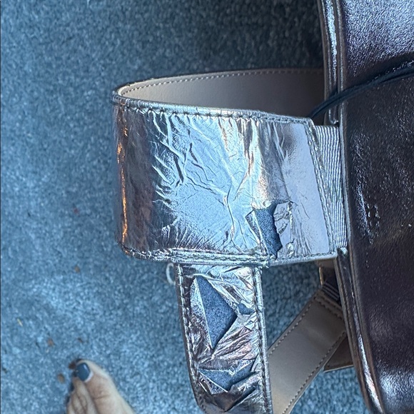 Style &Co platform rose gold sandals size 10 - Picture 3 of 5